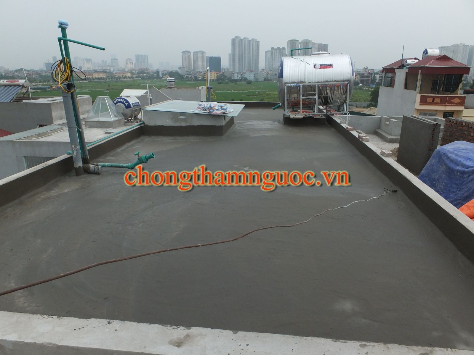 Chống thấm sàn mái