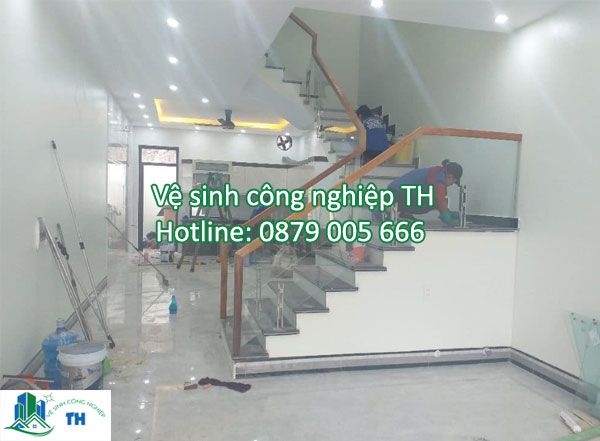 Vệ sinh nhà sau xây dựng