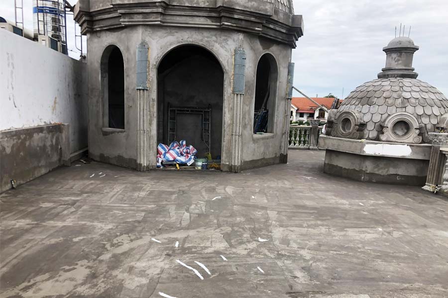 Thi công chống thấm sân thượng