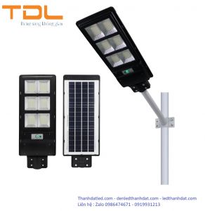 Đèn năng lượng mặt trời sân vườn liền thể 150w
