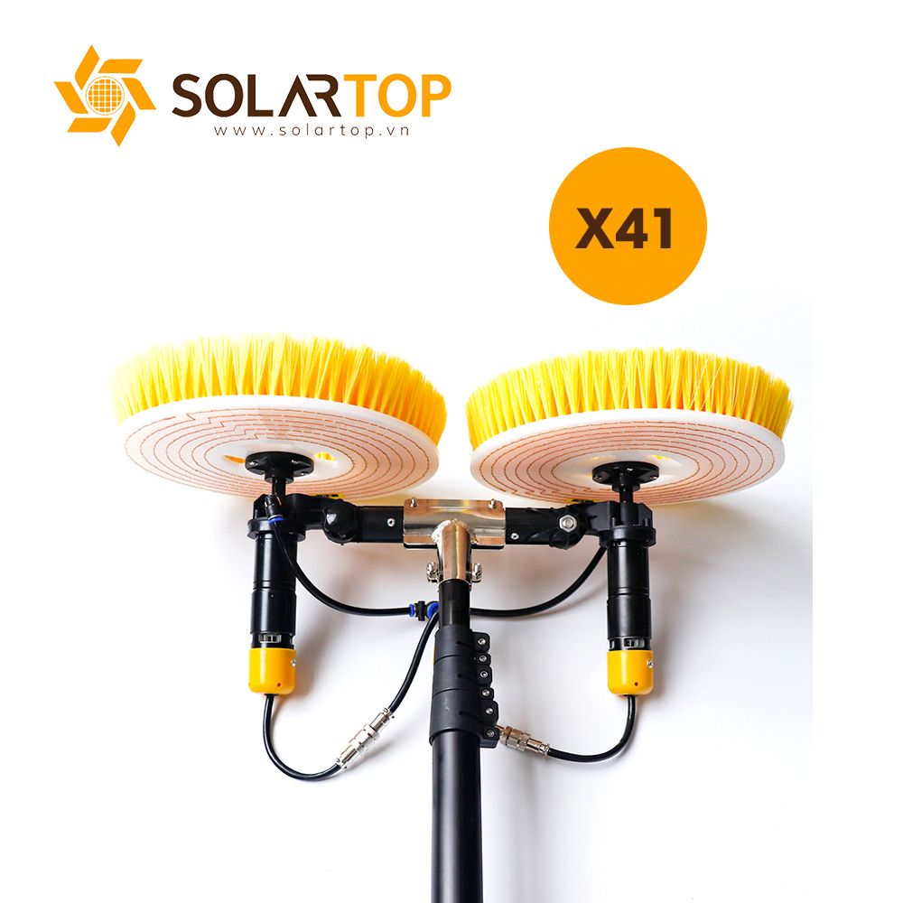 Chổi vệ sinh tấm pin mặt trời