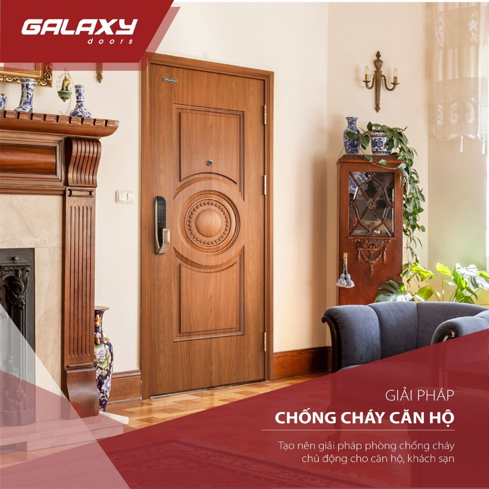 Cửa căn hộ