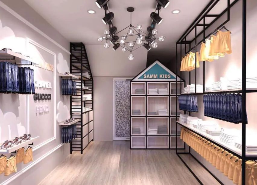 Thiết kế shop quần áo