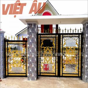 Cửa cổng sắt