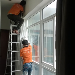 Vệ sinh rèm cửa