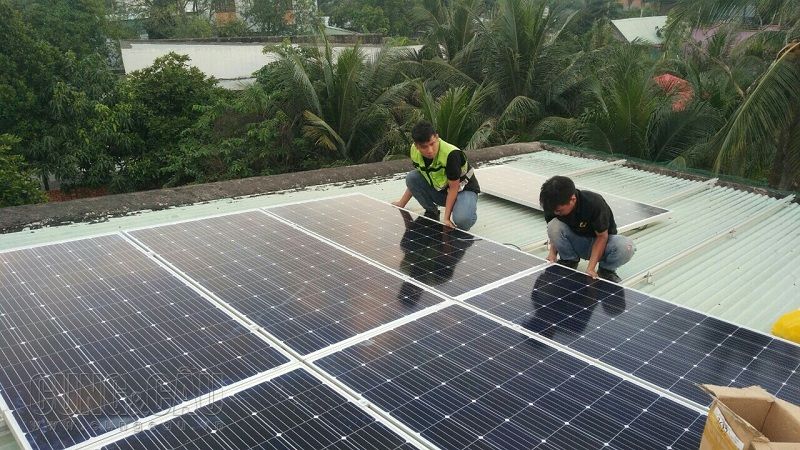 Lắp đặt điện mặt trời