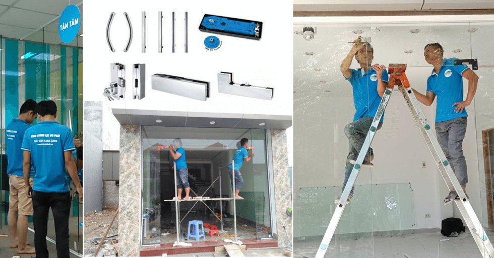  Cửa kính cường lực