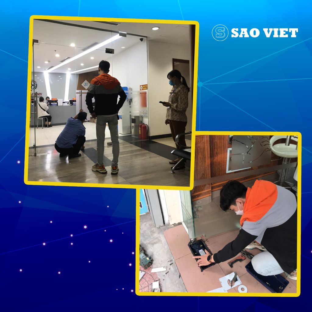 Sửa cửa kính cường lực