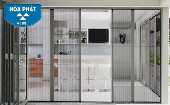 Cửa lưới chống muỗi lắp cố định