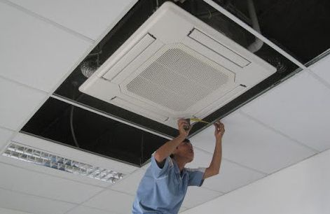 Lắp máy điều hòa 