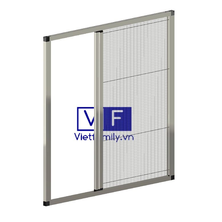 Cửa lưới chống muỗi dạng xếp ngang