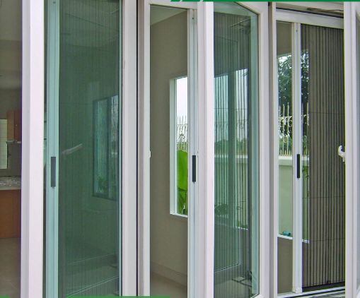 Cửa sổ loại xếp có ray 01 cánh