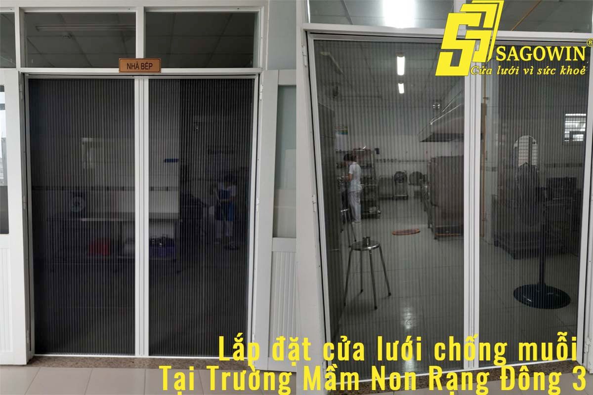 Lắp cửa lưới 