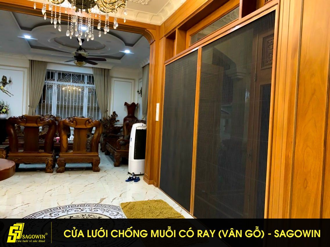 Thi công lắp đặt cửa lưới