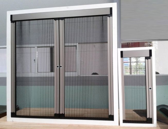 Cửa lưới chống muỗi loại xếp không ray
