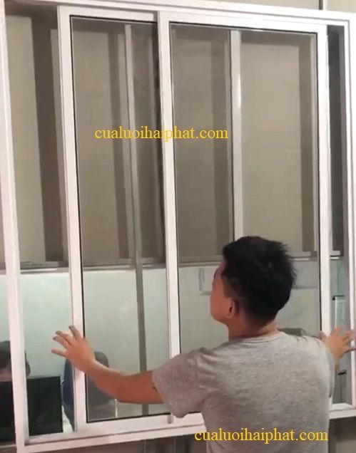 Cửa Lưới Chống Muỗi Dạng Lùa