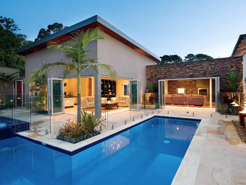 Xây dựng bể bơi gia đình