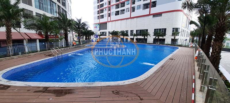 Thi công bể bơi tại khu đô thị 360 Giải Phóng