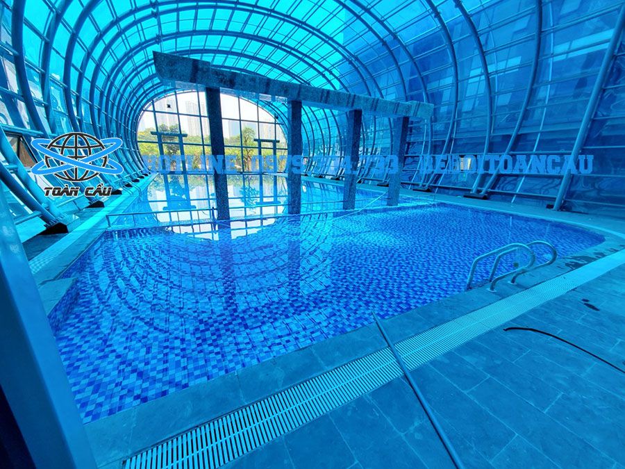 Thi công bể bơi Việt Đức COMPLEX