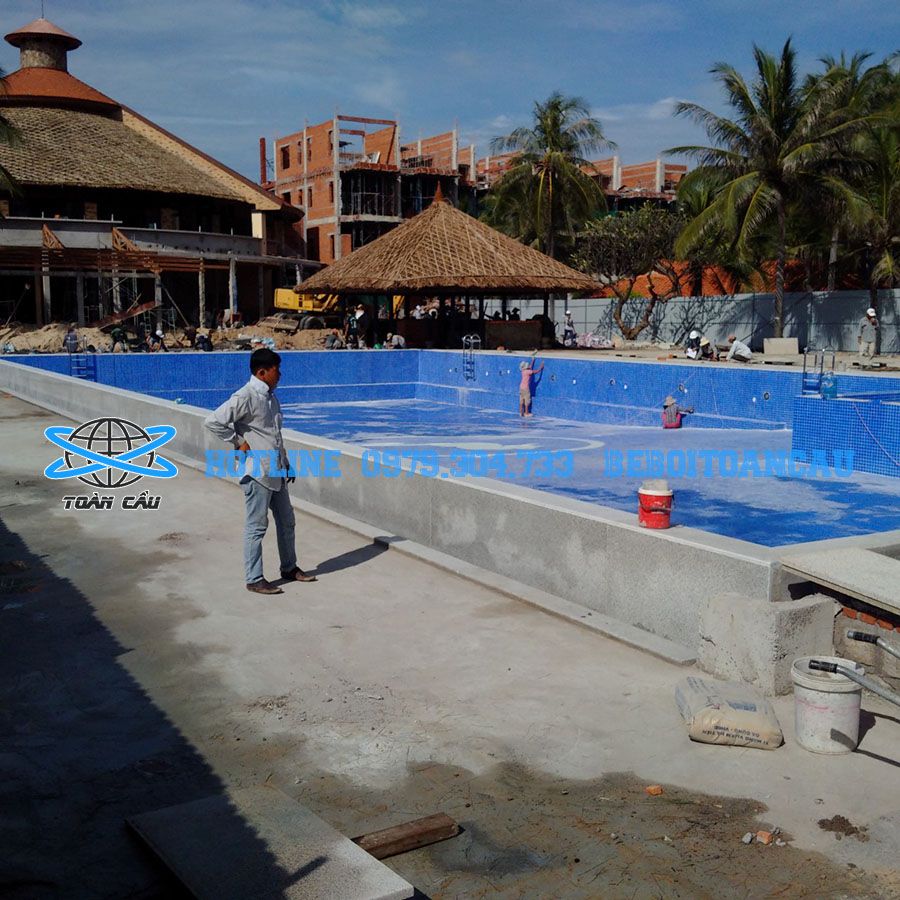 Thi công thiết kế bể bơi SEAGOT RESORT