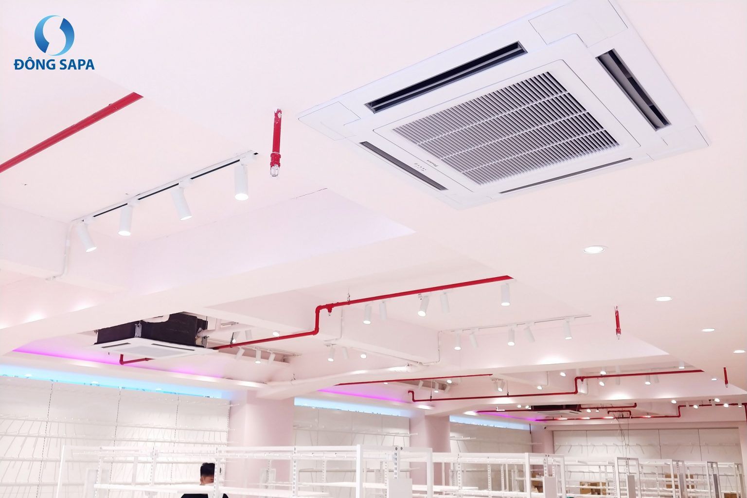 Lắp hệ thống điều hòa cho cửa hàng