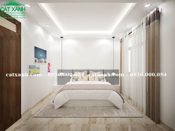 Mẫu thiết kế 3 tầng mái ngói trên nền đất xéo  