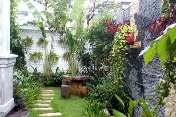 Thi công sân vườn