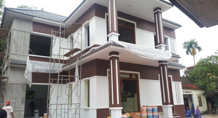 Thi công sơn nhà trọn gói
