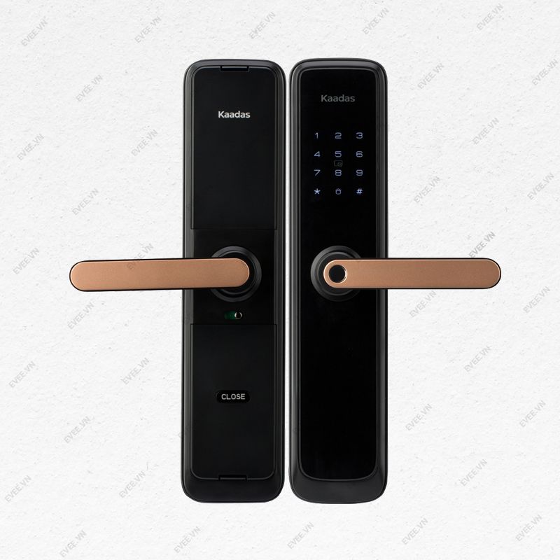 KHÓA VÂN TAY CAO CẤP CỬA GỖ KAADAS L75