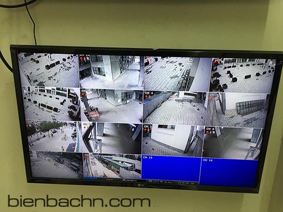 Công trình lắp đặt camera Sambo cho Centralpoint 219 Trung Kính