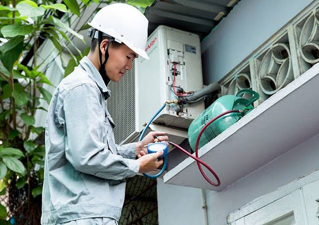 Thay gas máy lạnh