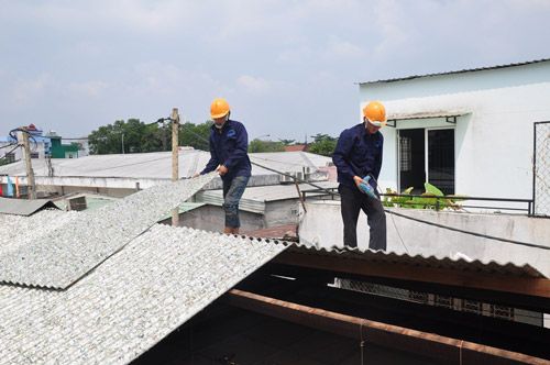 Sửa chữa mái tôn