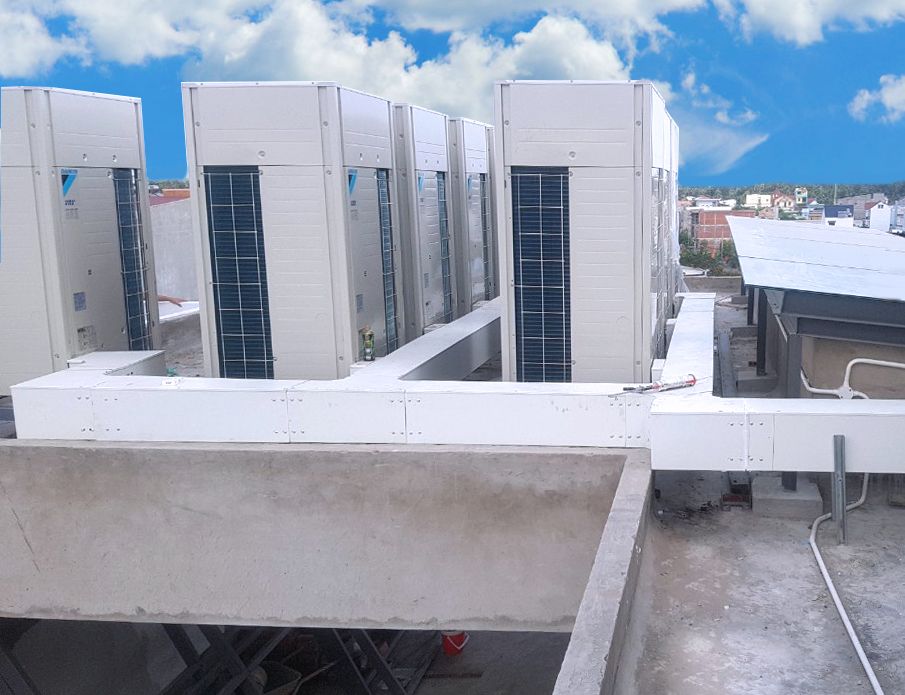 Lắp hệ thống máy điều hòa
