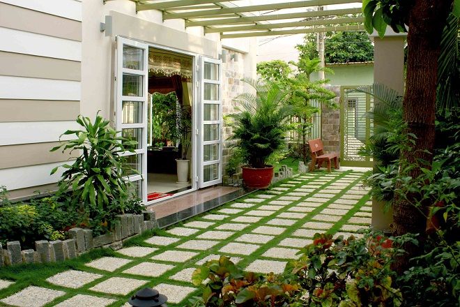 Thiết kế sân vườn