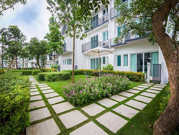 Thiết kế cảnh quan biệt thự Park City Hà Nội