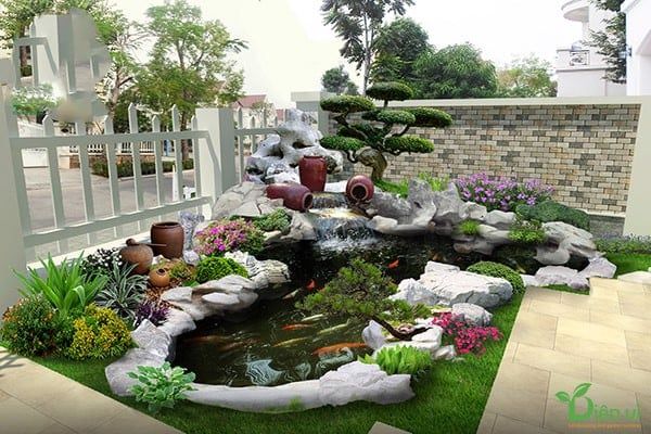 Thi công cảnh quan sân vườn