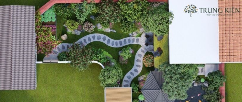 Thiết kế thi công sân vườn biệt thự