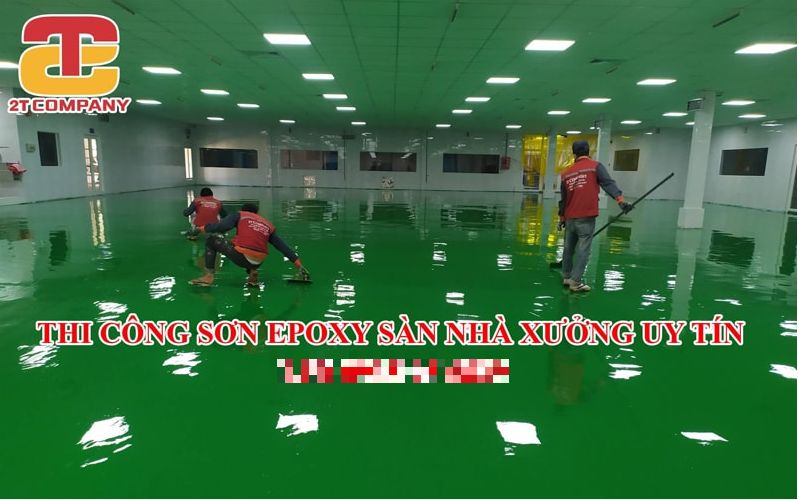 Thi công sơn sàn