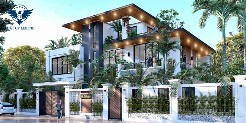 Thiết kế kiến trúc biệt thự