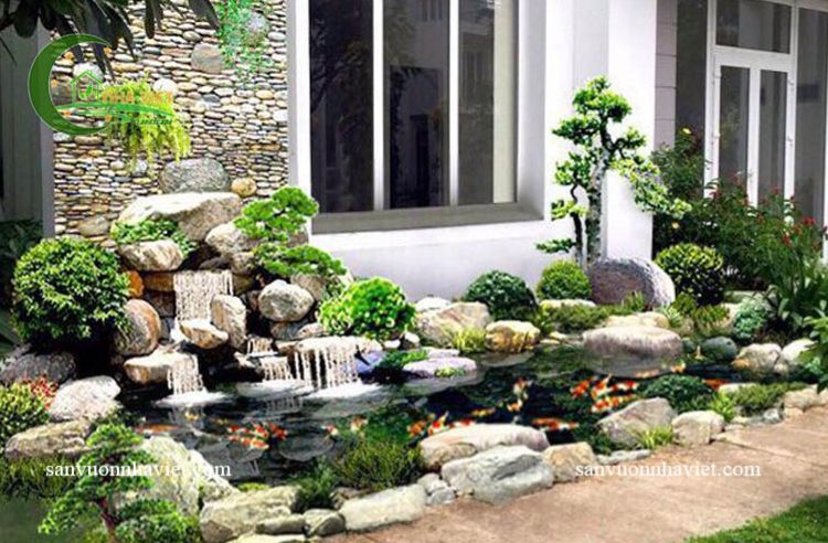 Thiết kế thi công sân vườn nhà phố