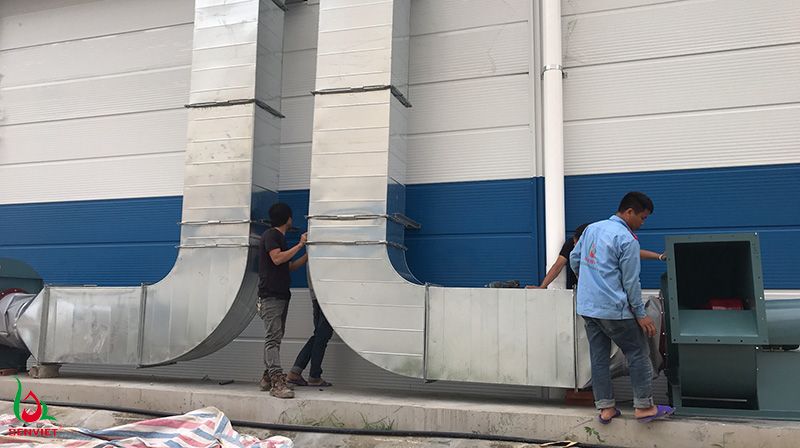 Lắp hệ thống máy điều hòa