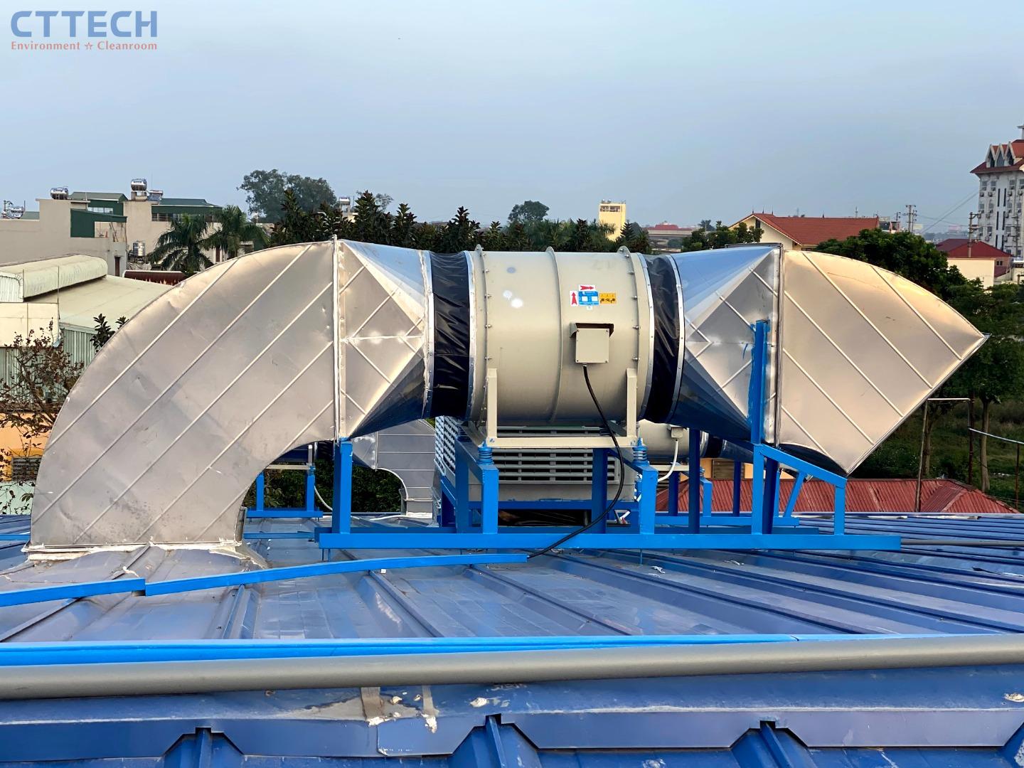 Lắp hệ thống thông gió
