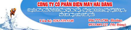 CÔNG TY CP ĐIỆN MÁY ĐIỆN LẠNH HẢI ĐĂNG