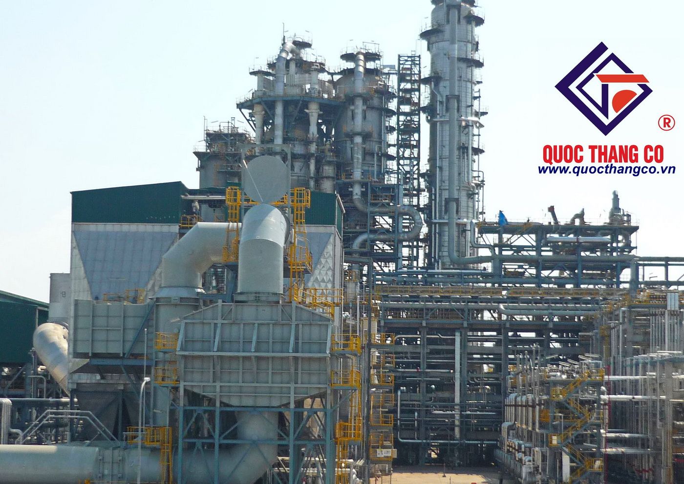 Chống thấm nhà máy lọc dầu 