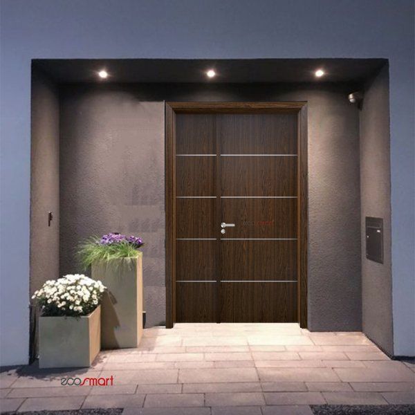 Cửa Composite Vân Gỗ 