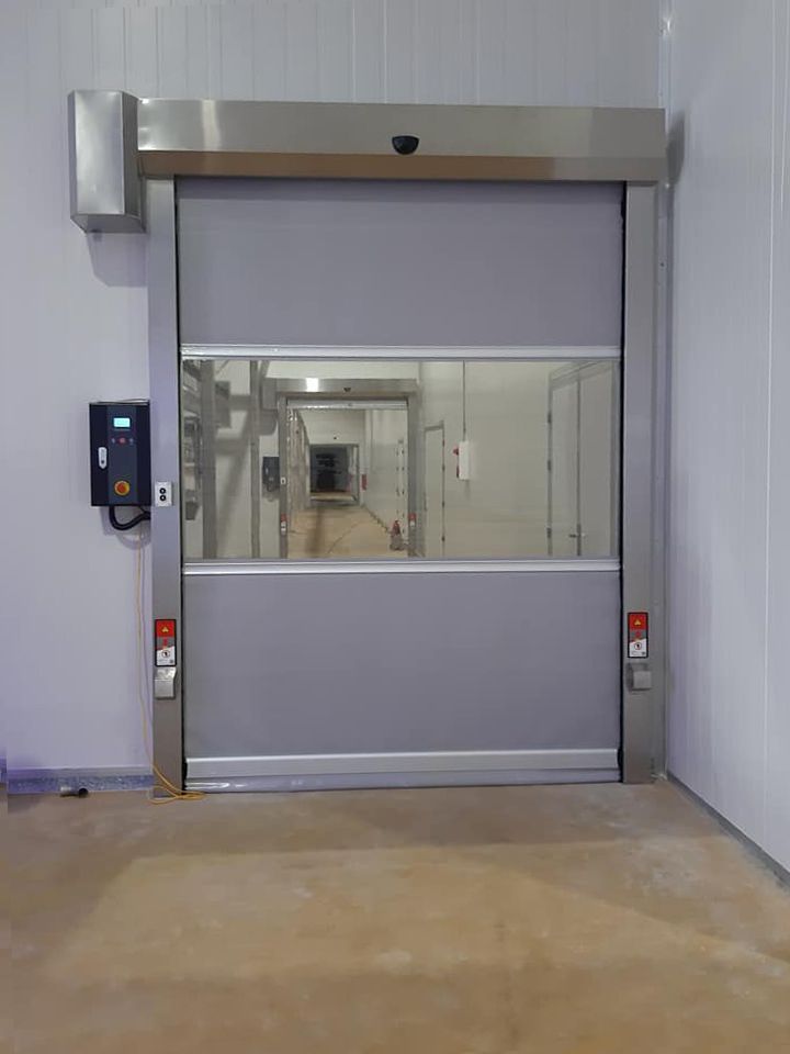 Cửa cuốn PVC Tốc Độ Cao