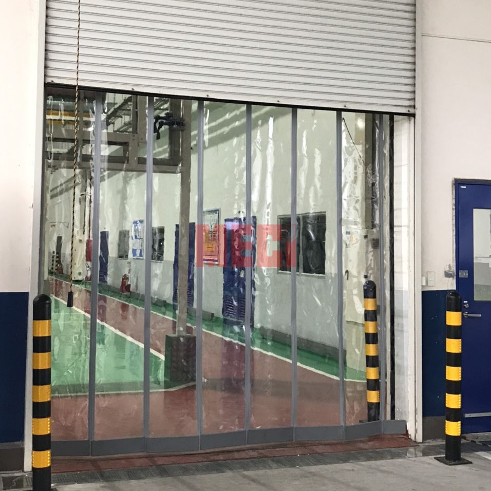 Cuộn Rèm Nhựa PVC Từ Tính Ngăn Lạnh