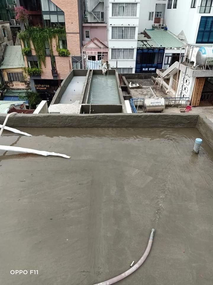 Thi công chống thấm ban công