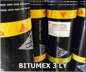 BITUMEX 3 LY MÀNG CHỐNG THẤM