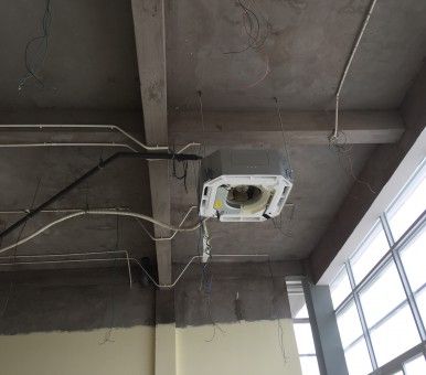 Lắp máy điều hòa 